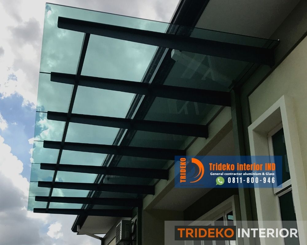 Atap Kaca Terbaik Februari 2026 kanopi kaca tempered anti panas