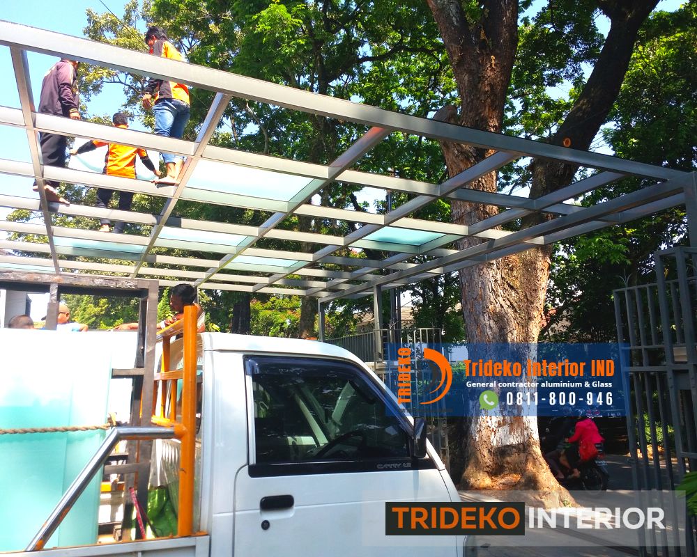 canopy atap kaca bandung