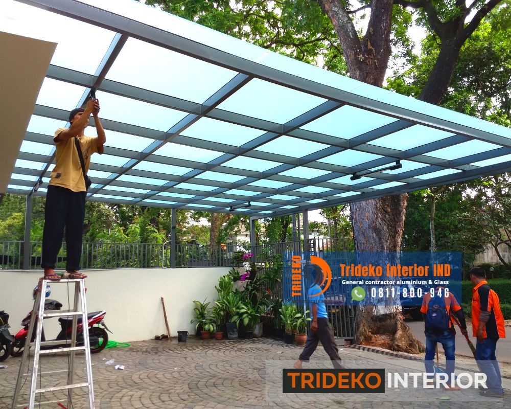 canopy atap kaca bandung