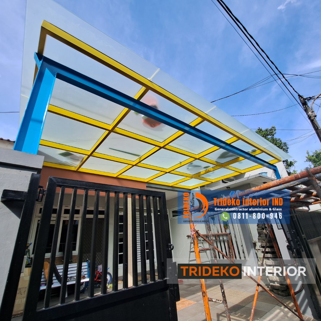 pasang atap kaca bekasi
