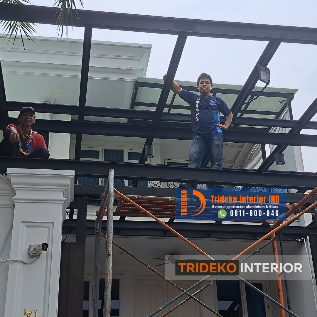 Pasang Atap Kaca Kebon Jeruk Jakarta Barat