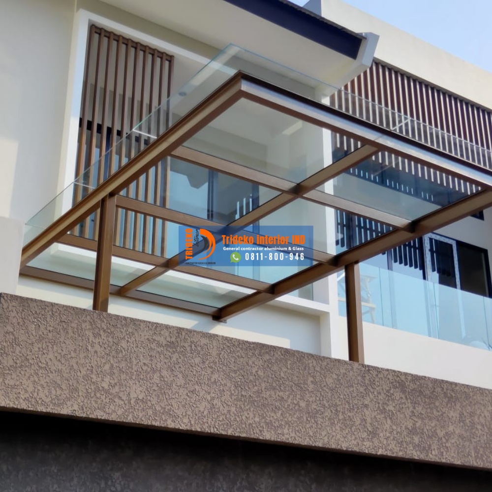 5 Keunggulan Atap Kaca tempered dan laminated