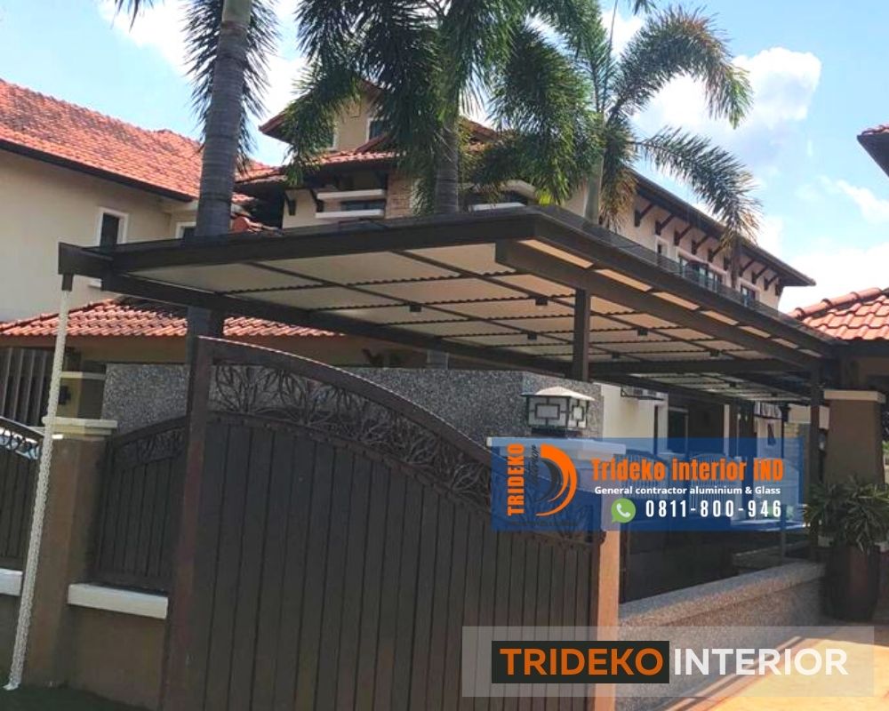 Harga Kanopi Kaca Tempered
