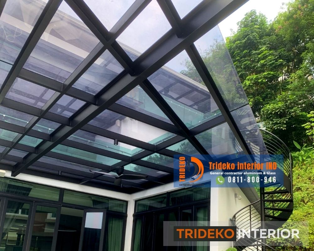 harga atap kaca skylight